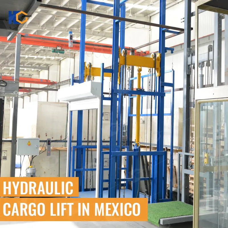 Hydraulic Cargo Lift in Mexico